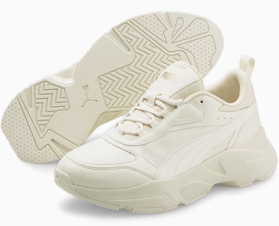 Las zapatillas para mujer Cassia SL de color beige de Puma