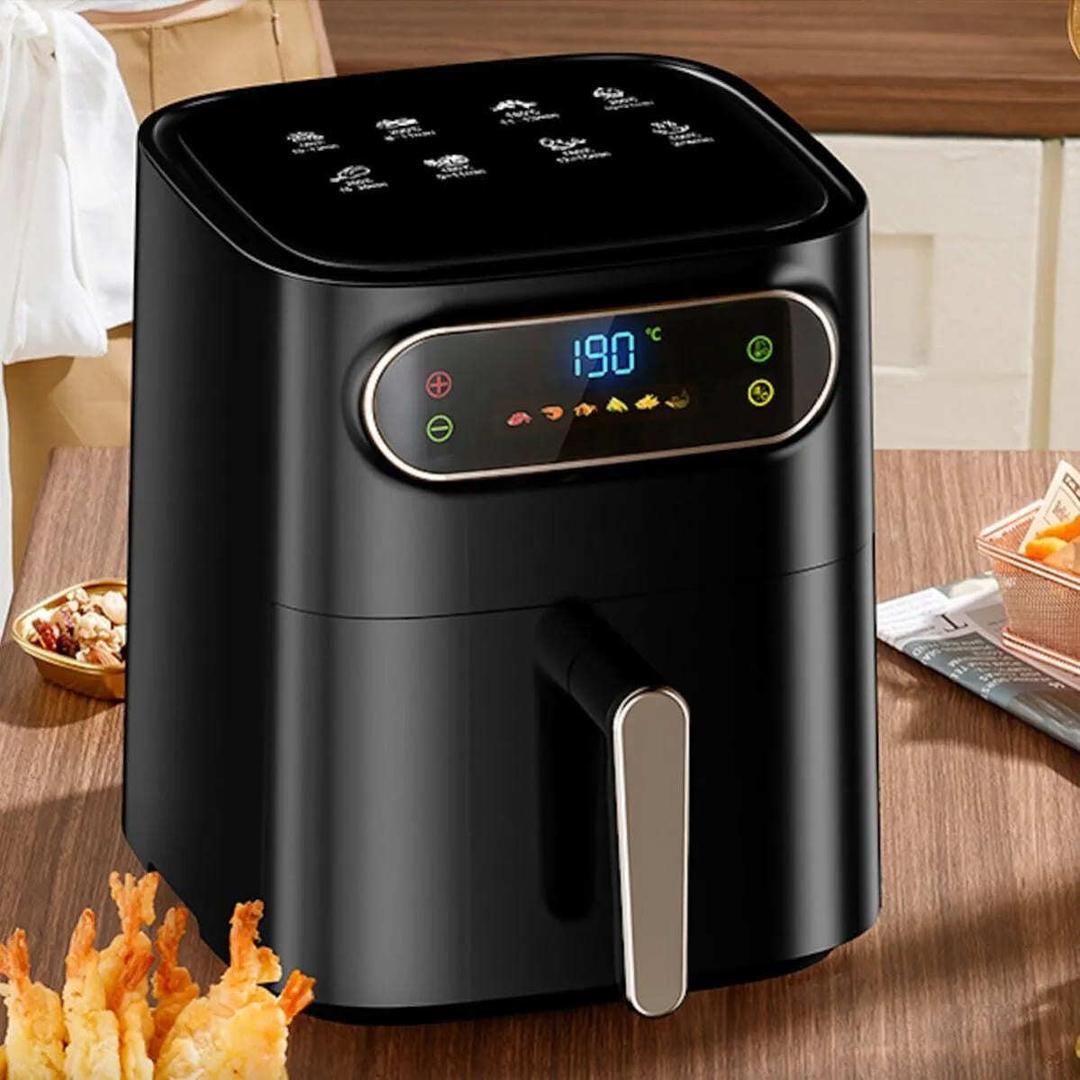 La freidora de aire de 7 litros y 1700 W con pantalla digital Azorex de Leroy Merlin