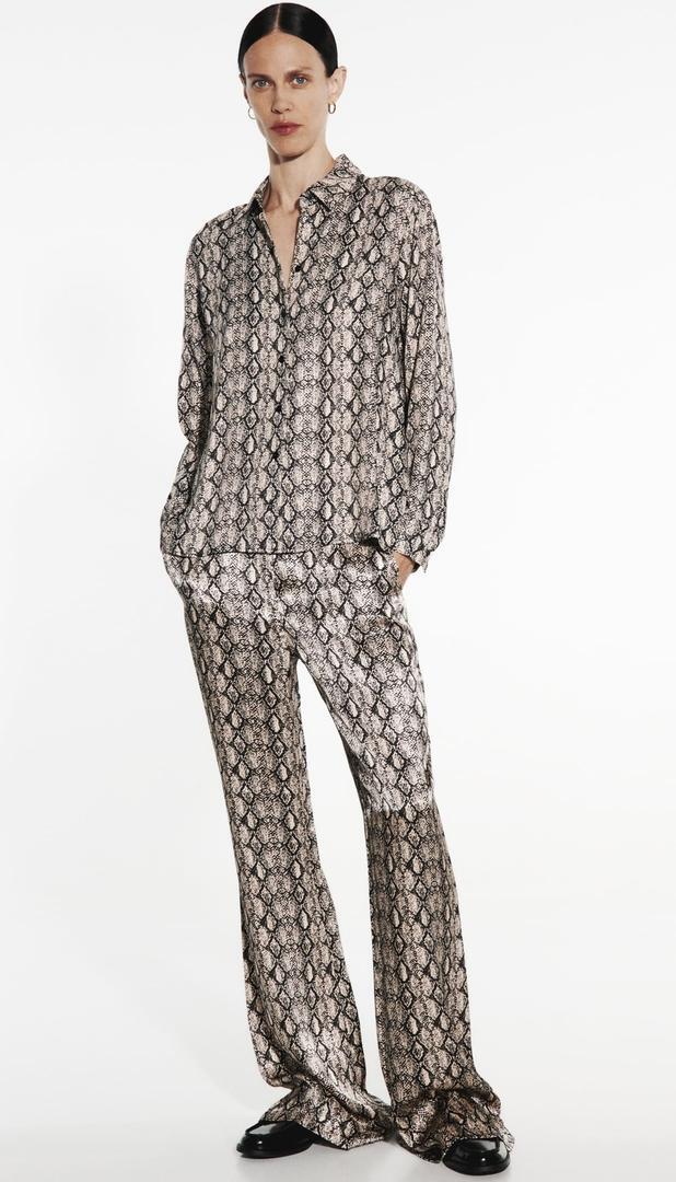 Conjunto animal print de Zara