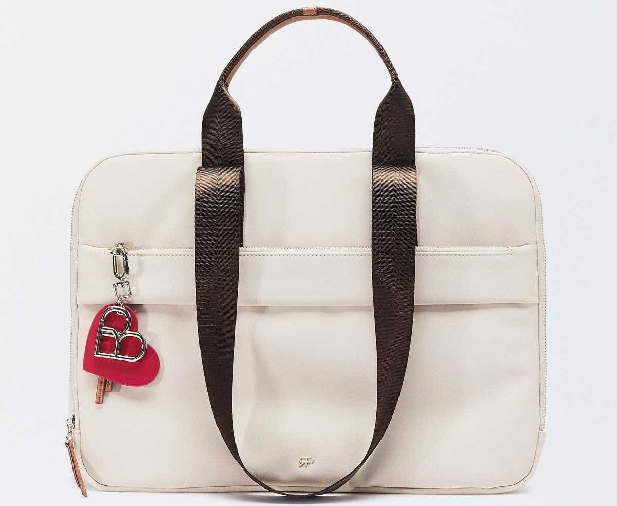 Bolso para portátil 15'' efecto nylon de Parfois