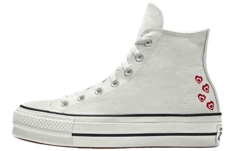 Zapatillas custom Chuck Taylor All Star Lift Platform Embroidery By You de Converse