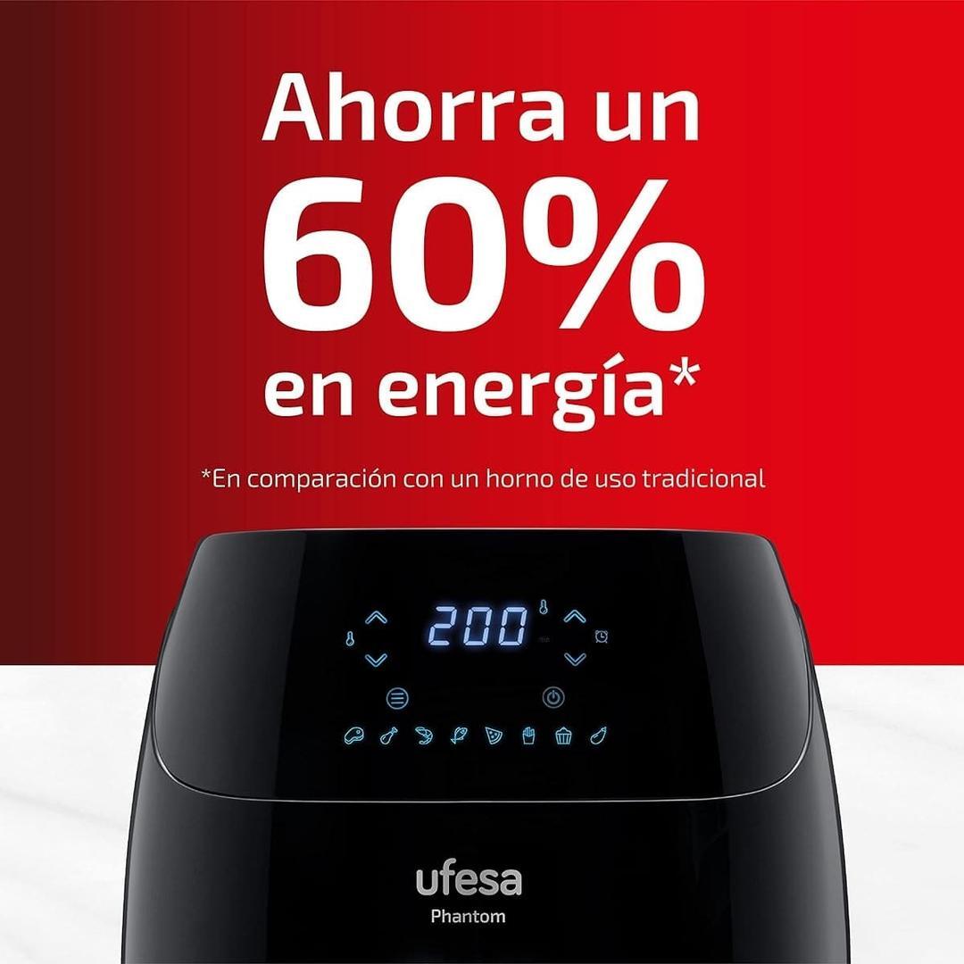La freidora de aire Ufesa Phanthom con WiFi y control táctil rebajada en Amazon