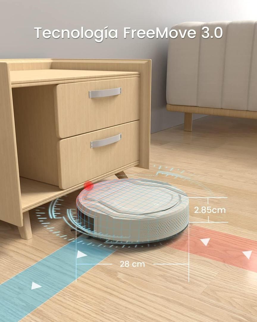El robot aspirador LEFANT con seis modos de limpieza en Amazon