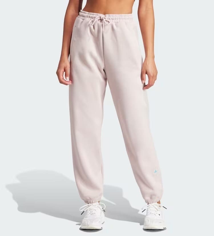 El pantalón de color rosa Adidas by Stella McCartney