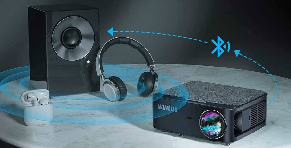 Proyector WiFi Bluetooth Full HD 1080P 4K en Amazon