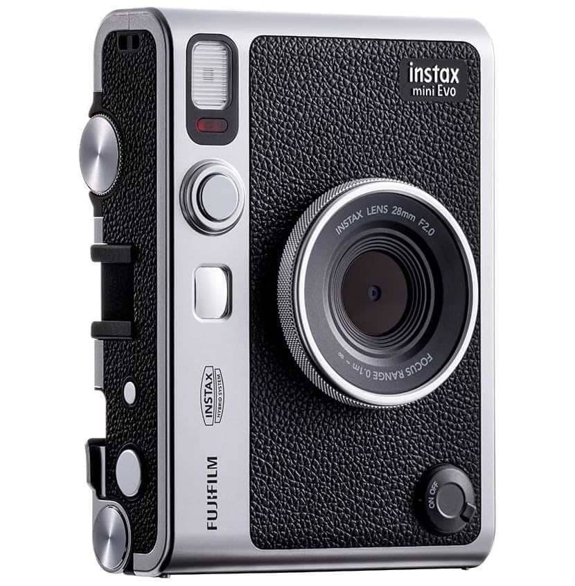 Instax Mini EVO Cámara e Impresora con Pantalla LCD de 2,7 Pulgadas de Amazon
