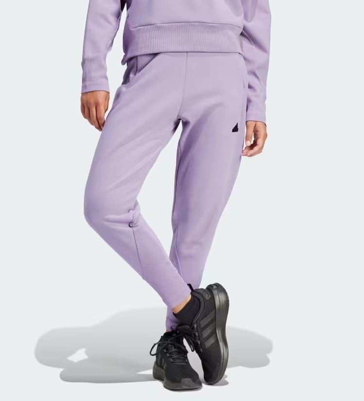 El pantalón cómodo de color lila Z.N.E. Winterized de Adidas