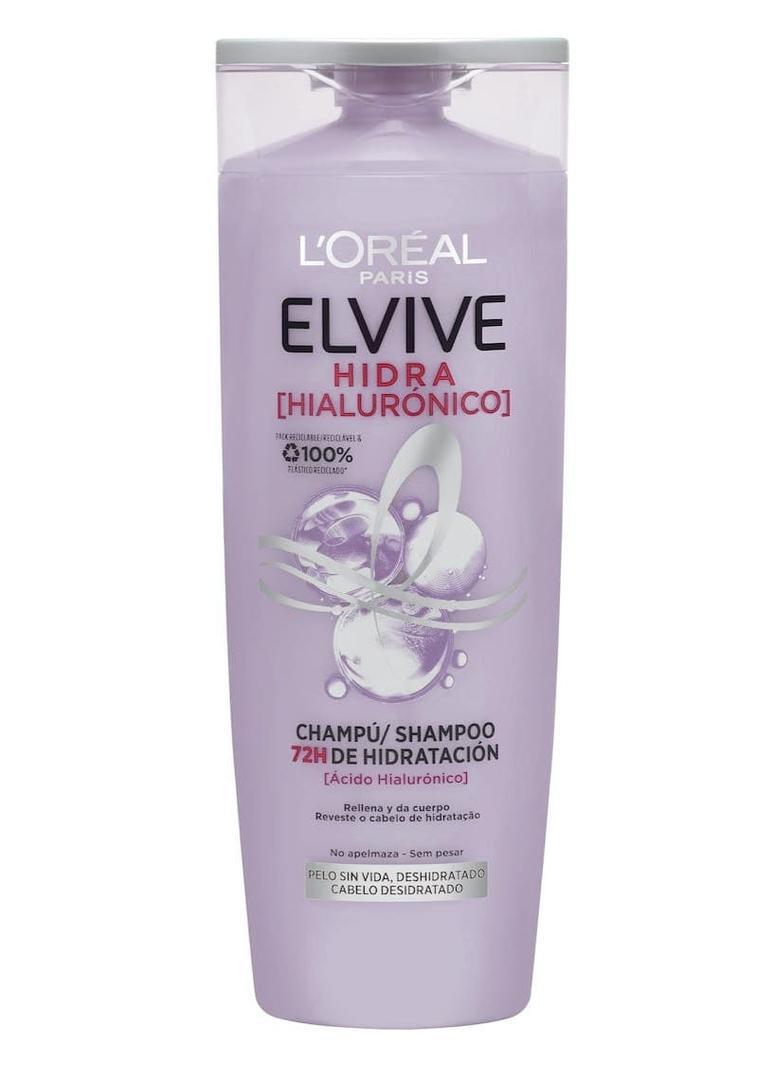 Champú Hidra Hialurónico Elvive cabello deshidratado