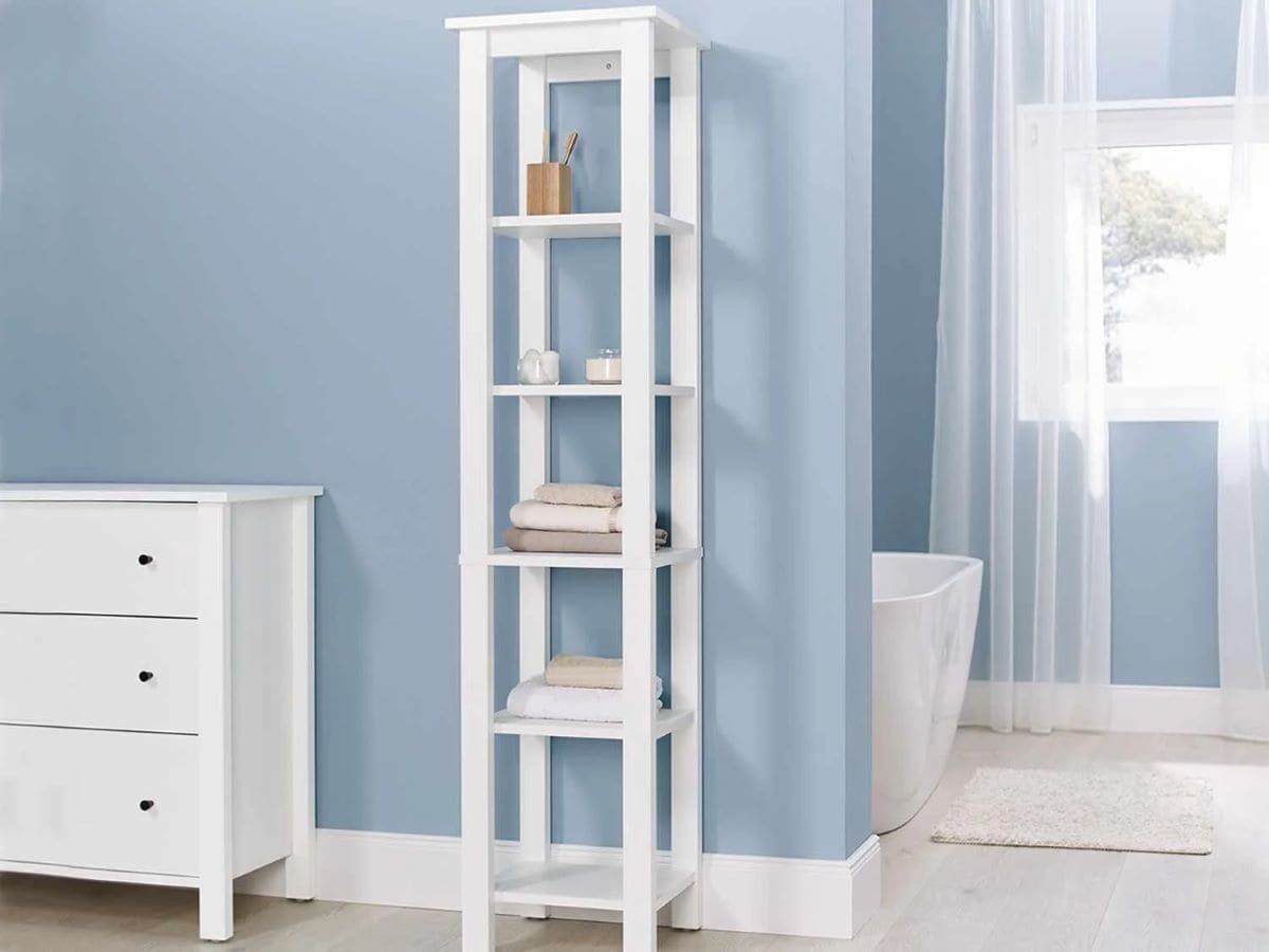 Estantería con 5 compartimentos