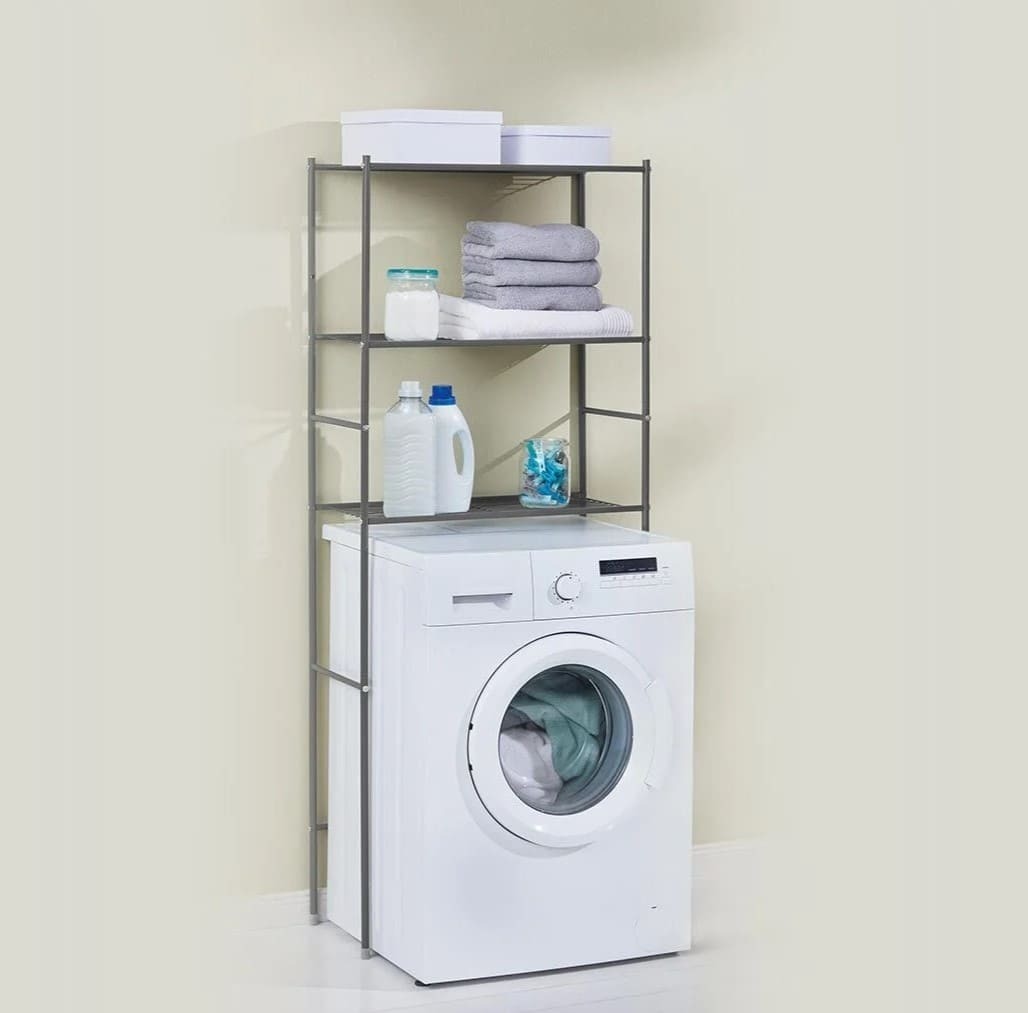 Sobreestructura de metal para lavadora