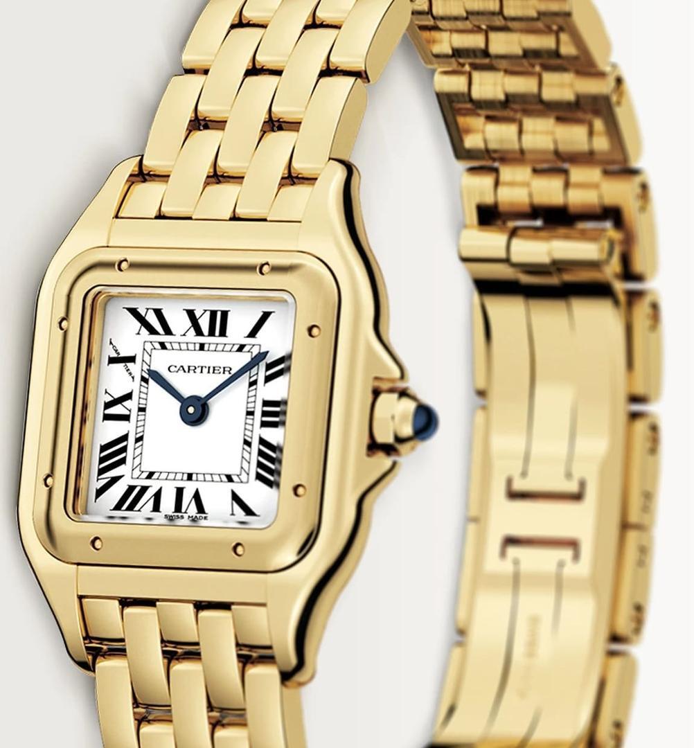 Reloj de oro Panthère de Cartie