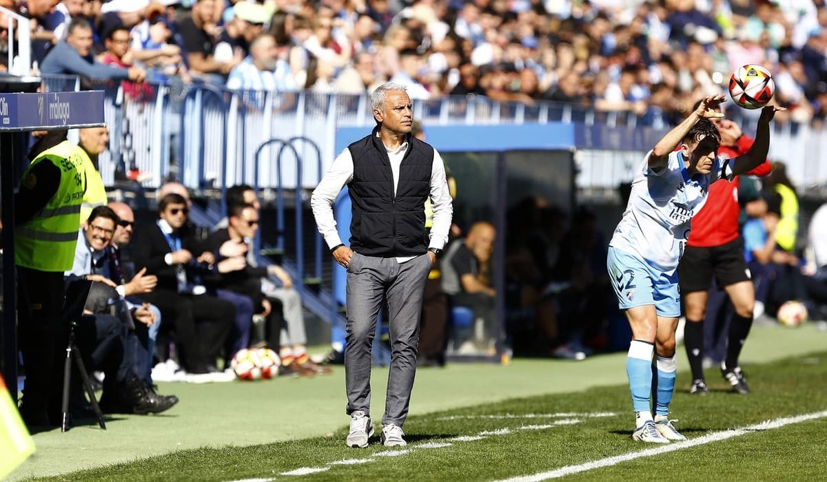 Sergio Pellicer en el Málaga CF 3-0 Atlético Baleares