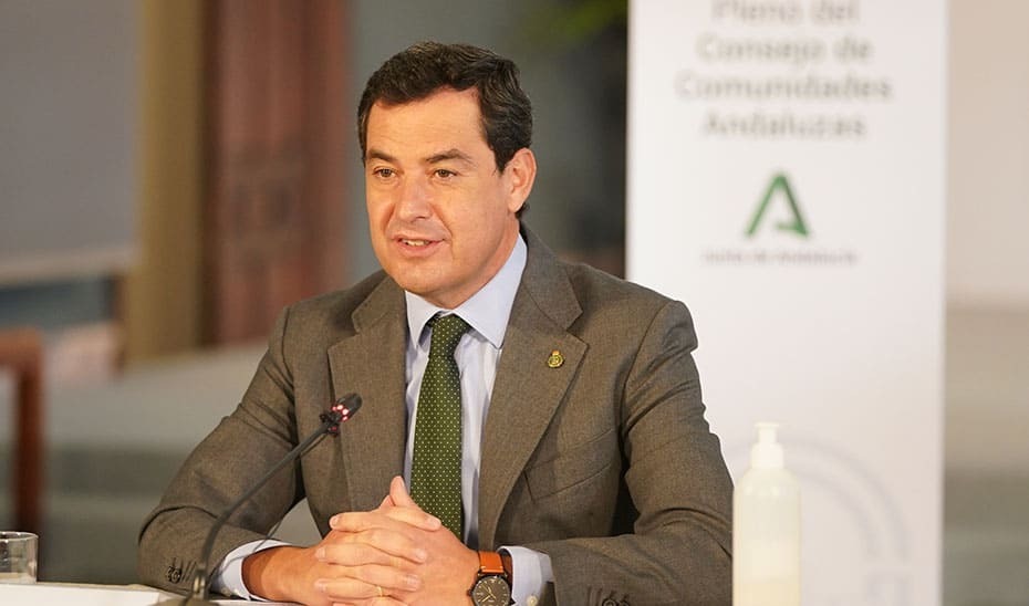 El presidente de la Junta de Andalucía Juanma Moreno (7)