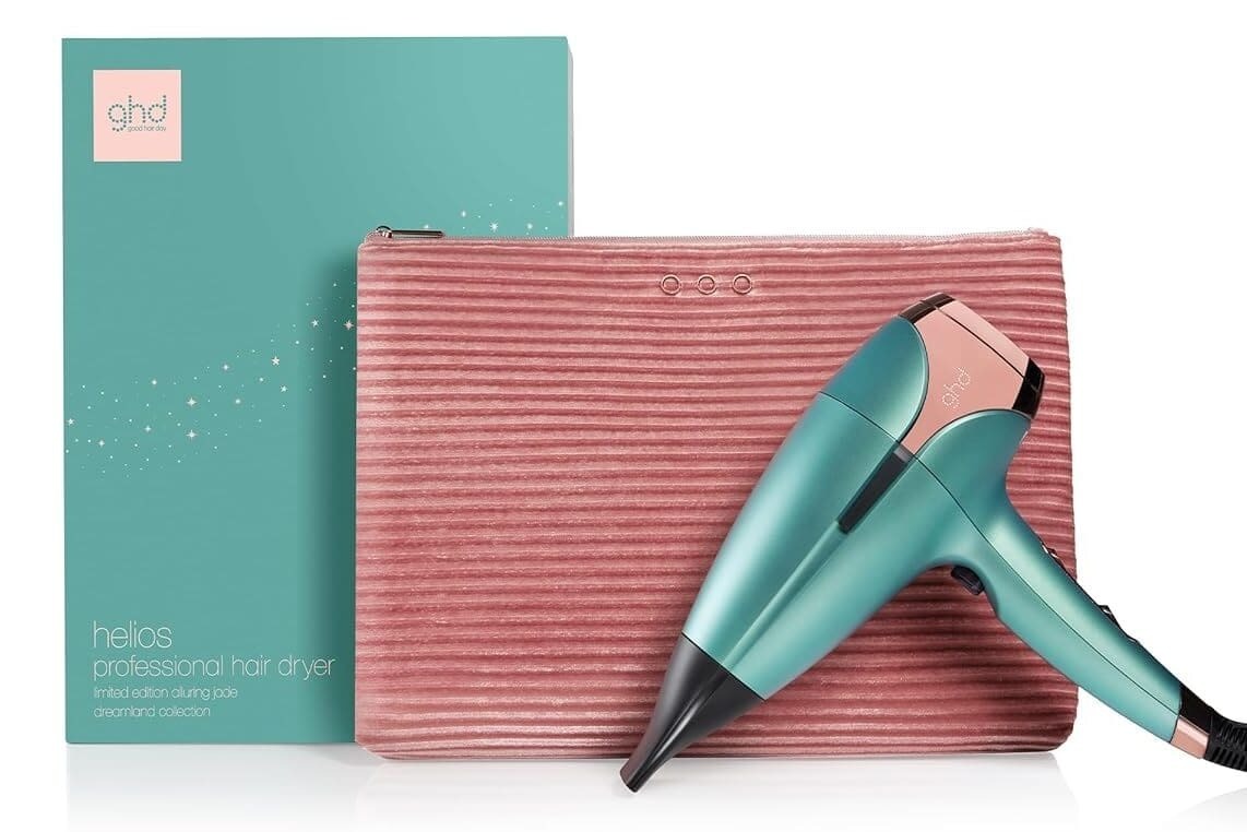 El secador de pelo profesional con neceser de regalo ghd helios Dreamland Collection en Amazon