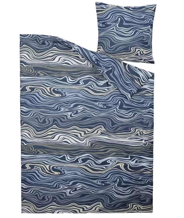 La nueva funda nórdica KLIPPNEJLIKA azul y multicolor de Ikea