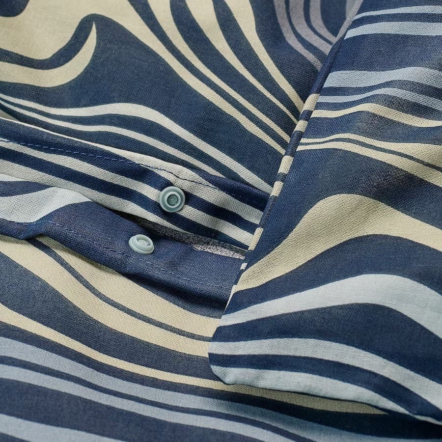 La nueva funda nórdica KLIPPNEJLIKA azul y multicolor de Ikea