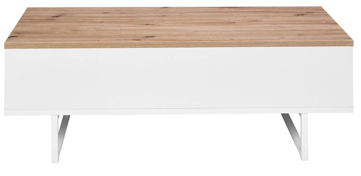 La mesa de centro con tablero regulable del modelo Madrid de Lidl