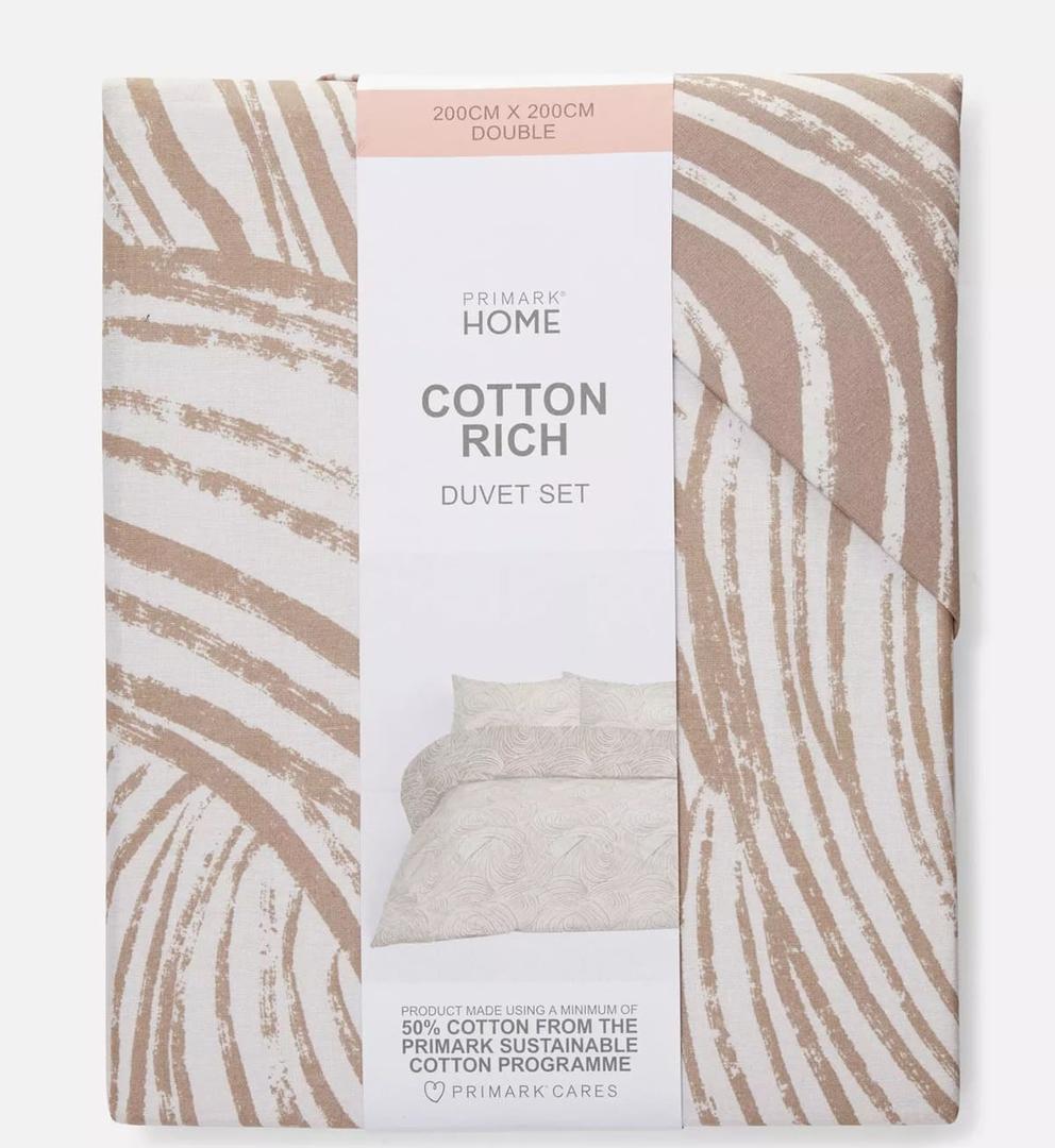Set de funda nórdica estampada reversible de Primark