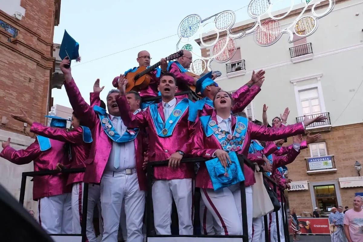 El carrusel de coros, uno de los momentos estelares del fin de semana de Carnaval