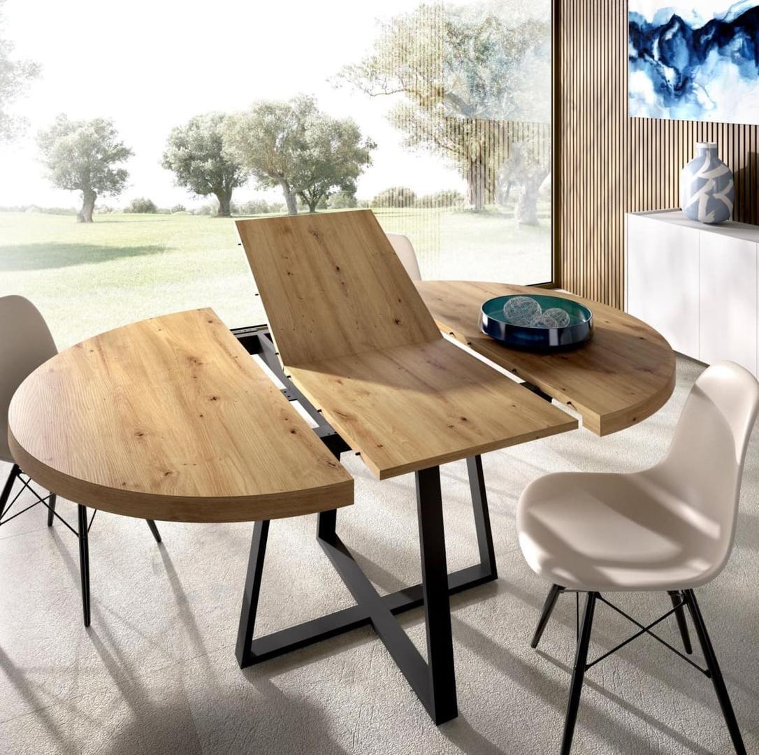 Mesa de comedor extensible modelo DUNA de Leroy Merlin