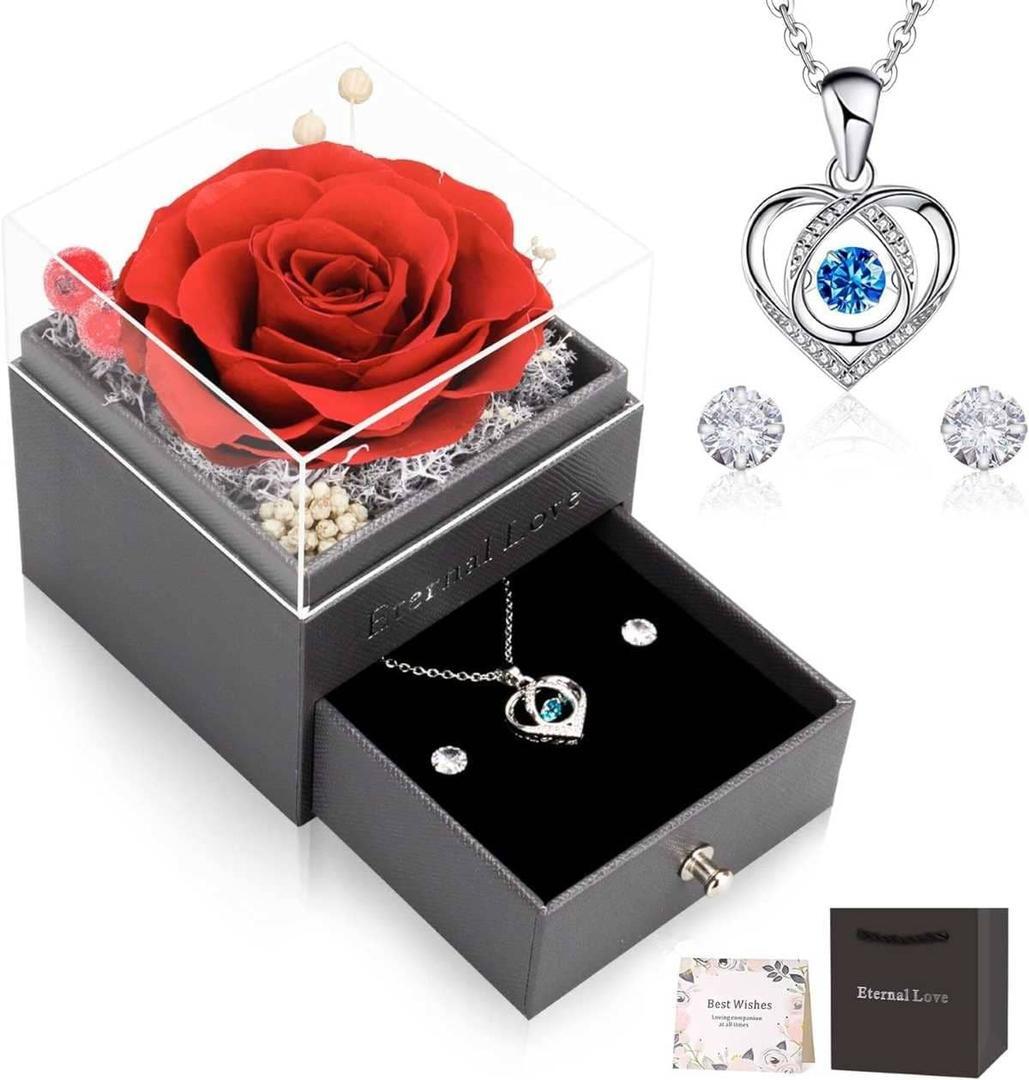 CSYY Rosa eterna regalo de San Valentín de Amazon