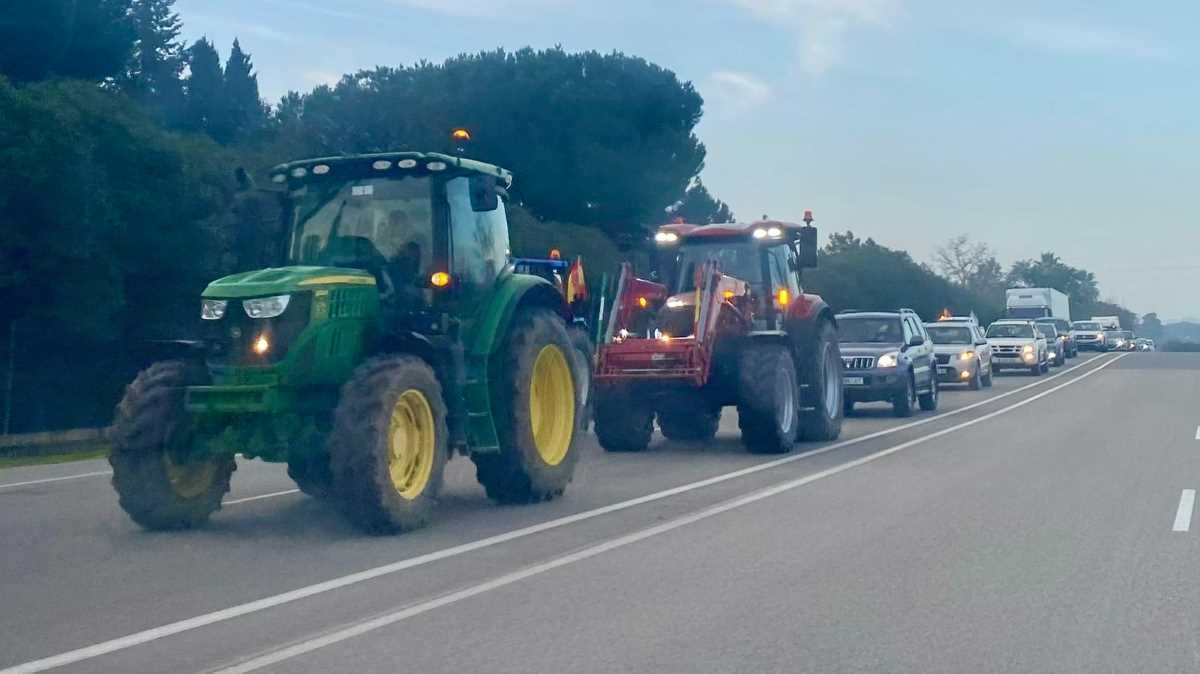 Tractorada en Jerez | Cristo García