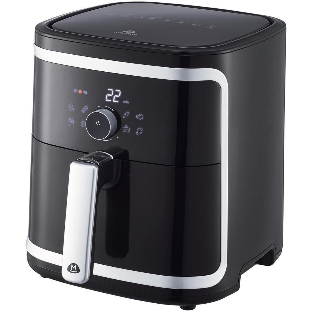 La freidora de aire sin aceite Mandine XL MAF1800 con 1900 W y 5 litros de Carrefour
