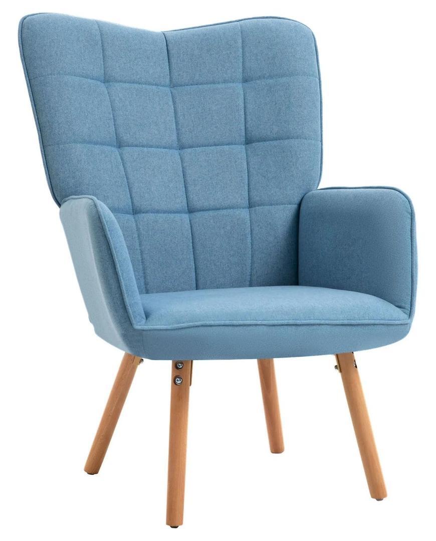 Butaca de salón con respaldo alto HOMCOM