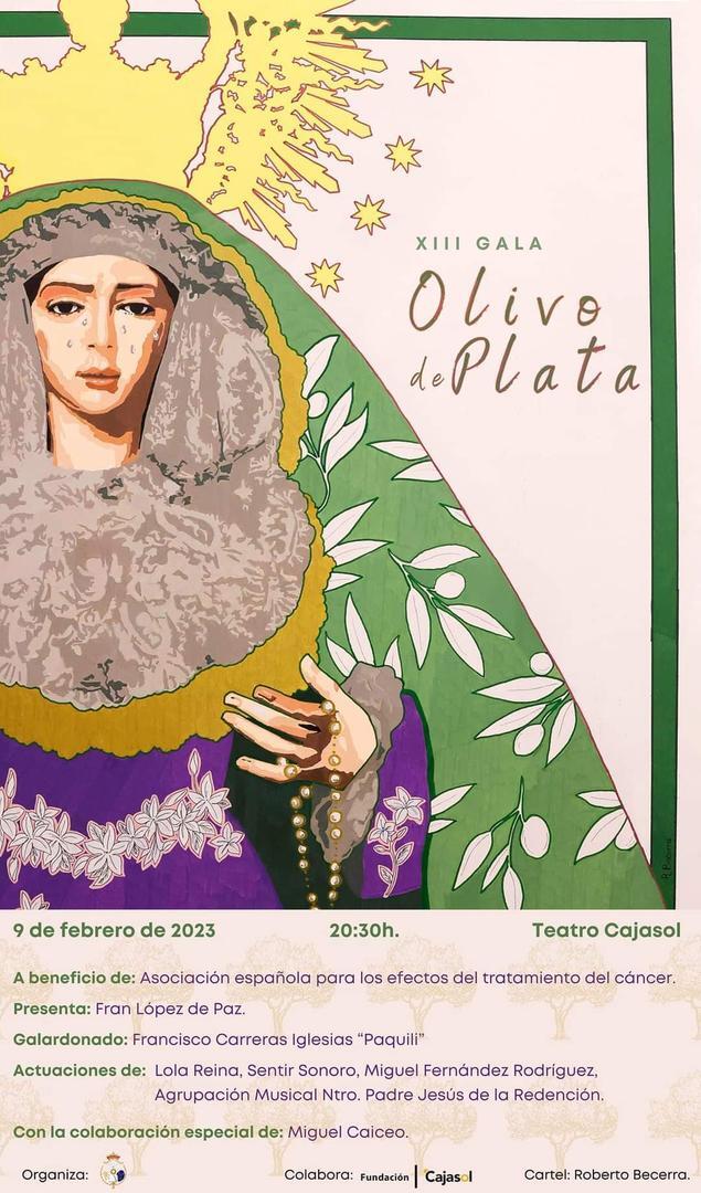 Cartel de la Gala "Olivo de Plata"