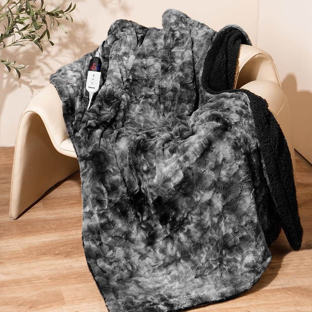 La manta eléctrica de doble cara Yokimisu en Amazon