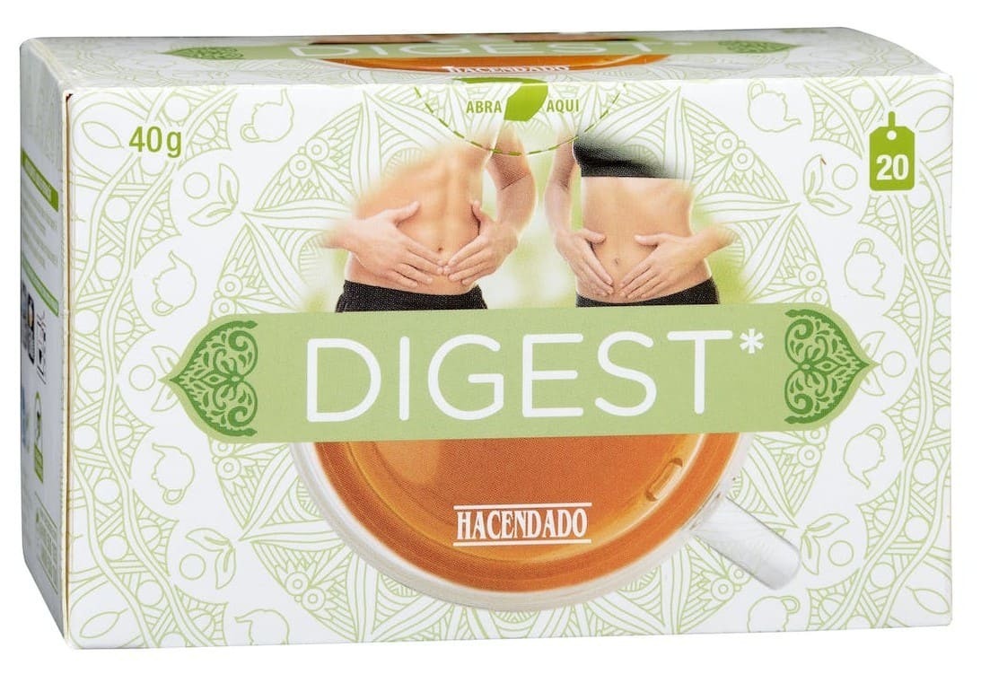 Infusión Digest hacendado