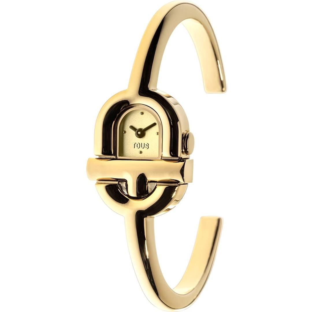 Reloj dorado rígido modelo Manifiesto de Tous