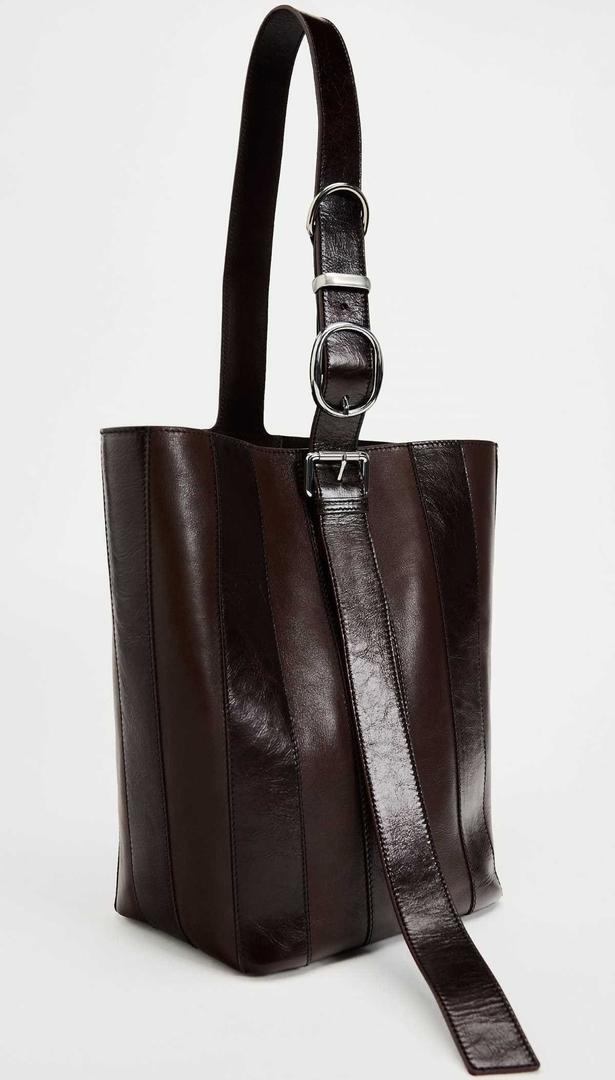 Bolso saca piel de Zara