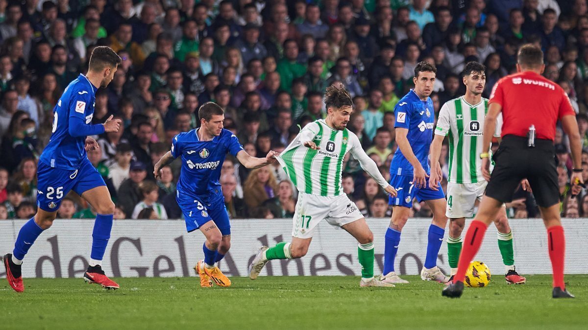Rodri Sánchez en el Real Betis - Getafe CF | Salvador López Medina para El MIRA