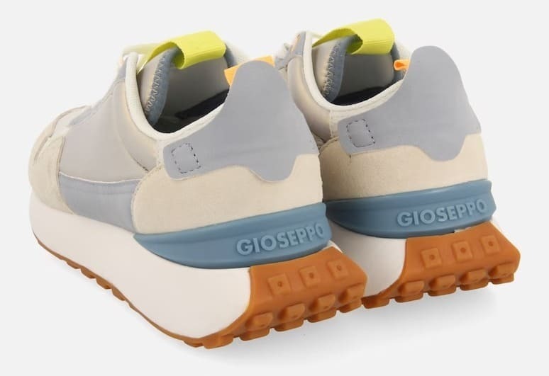 Las zapatillas de piel de mujer de inspiración retro con toques de color y mix de materiales Gioseppo en El Corte Inglés