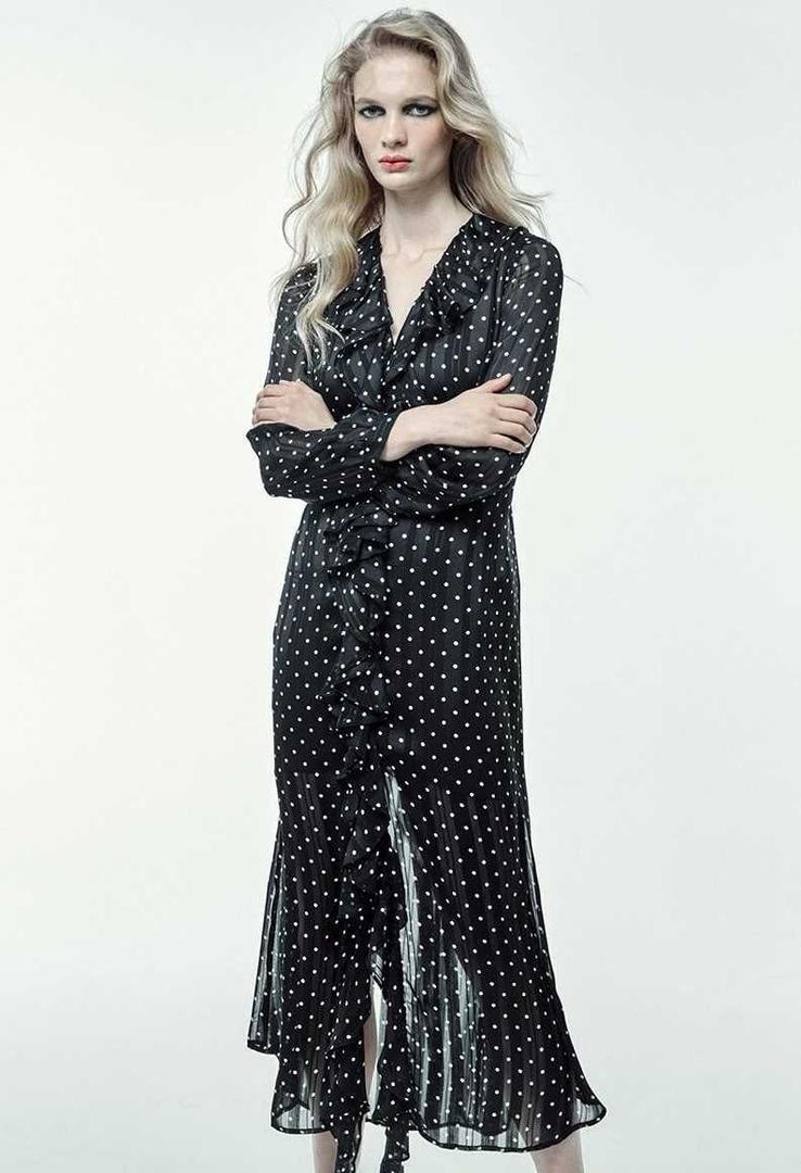 Sfera Vestido midi lunares de El Corte Inglés