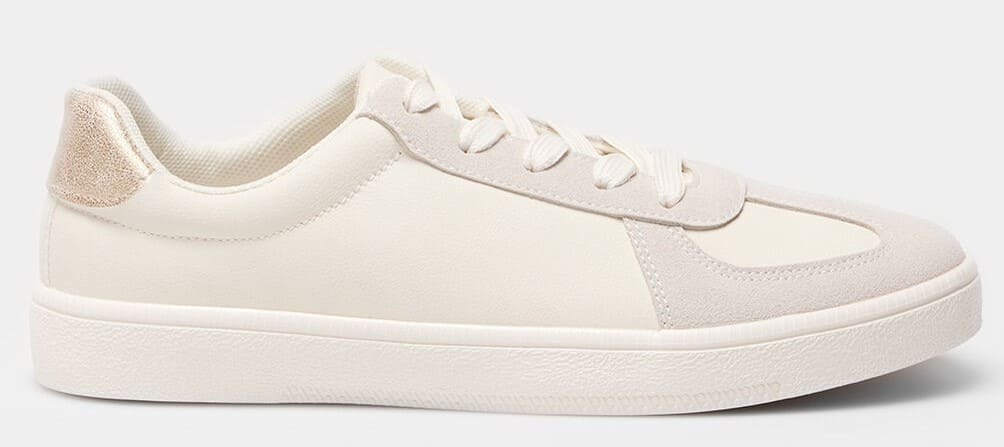 Zapatillas retro efecto ante