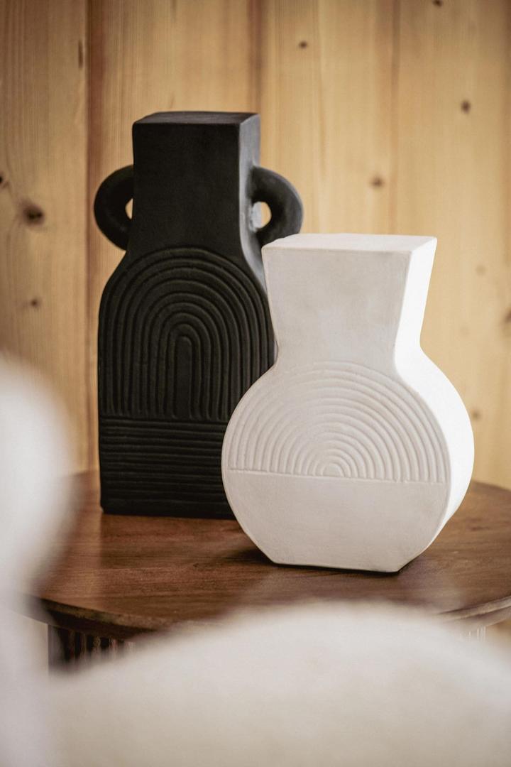 Decoración abstracta de terracota