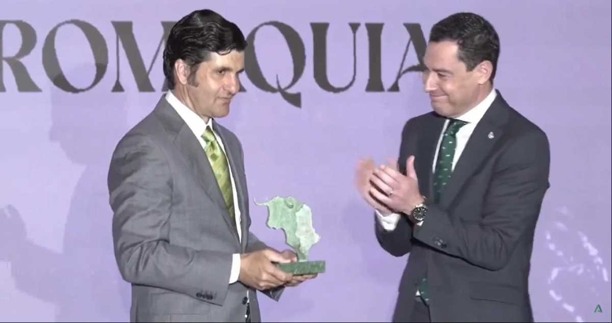 Morante y Juanma Moreno