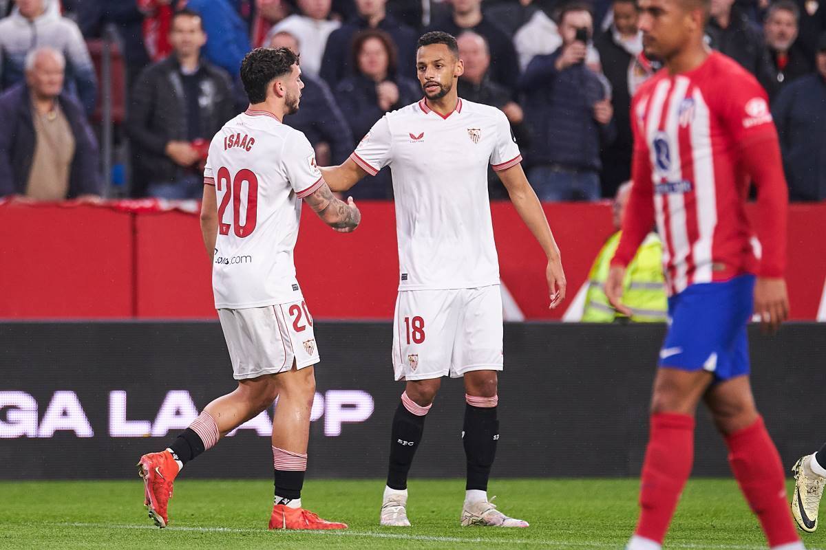 Isaac Romero y Sow en el Sevilla FC - Atlético de Madrid | Salvador López Medina para El MIRA