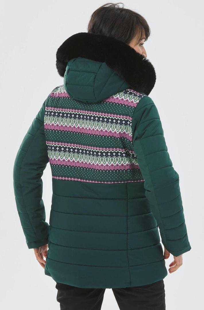 La chaqueta de esquí y nieve impermeable semi-larga de mujer Wedze 100 en Decathlon