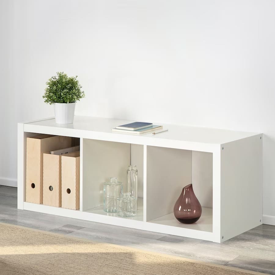 La estantería blanca KALLAX de Ikea