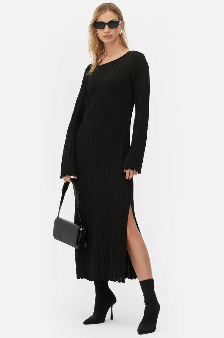 El vestido midi acanalado de Primark