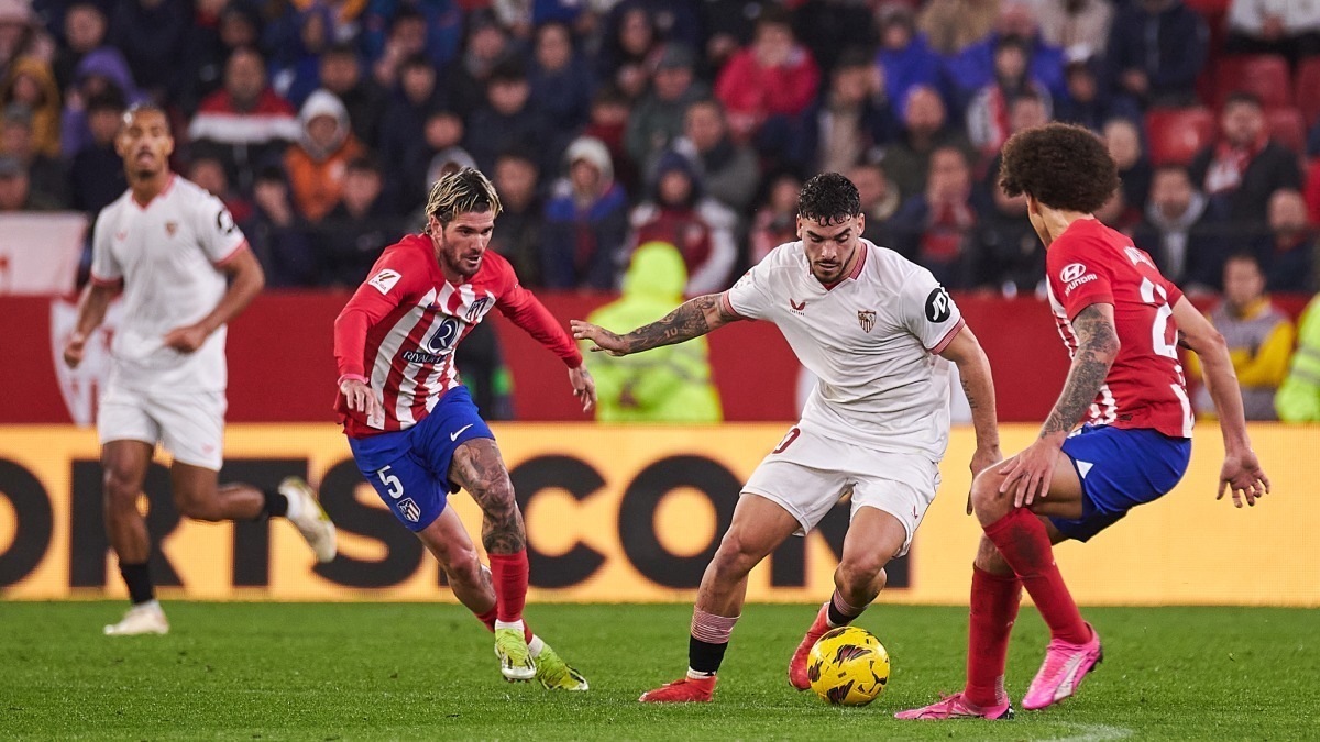 Isaac Romero en el Sevilla FC - Atlético de Madrid | Salvador López Medina para El MIRA