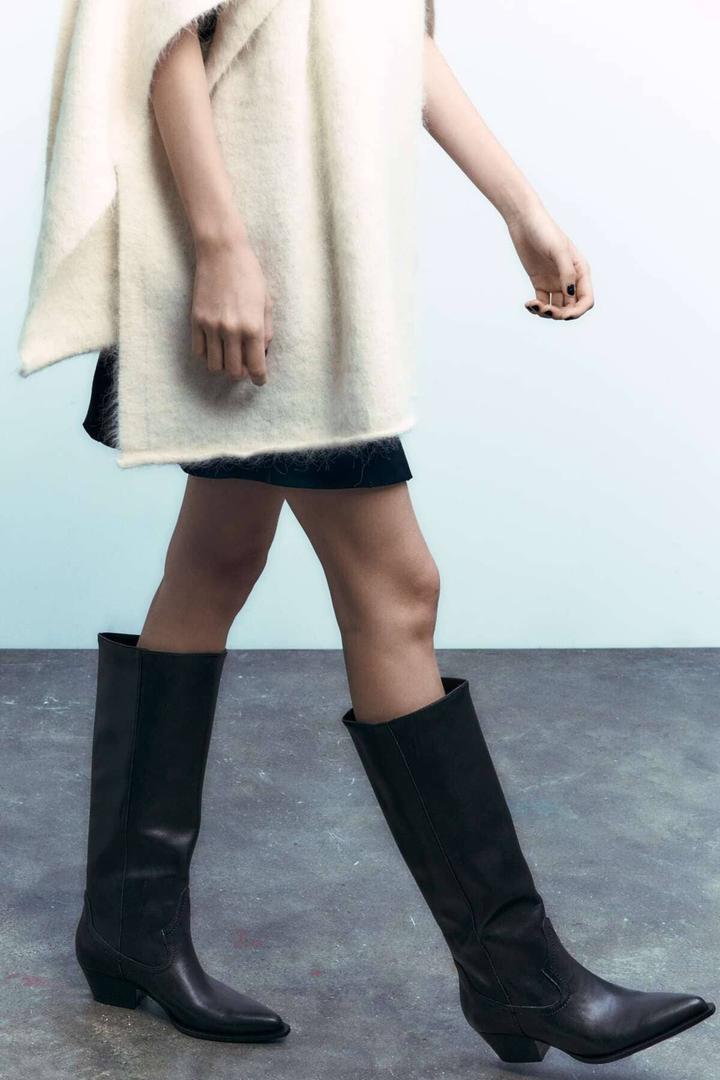 Las botas cowboy de Zara