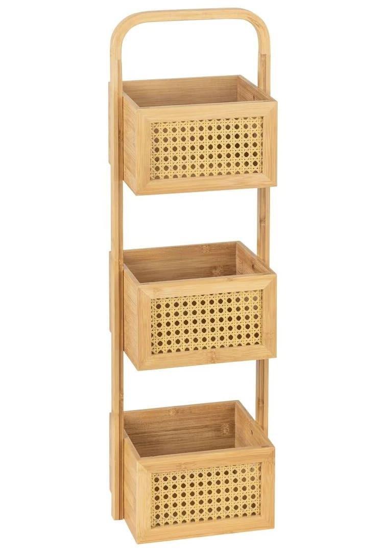 La estantería de baño de bambú Wenko de Lidl