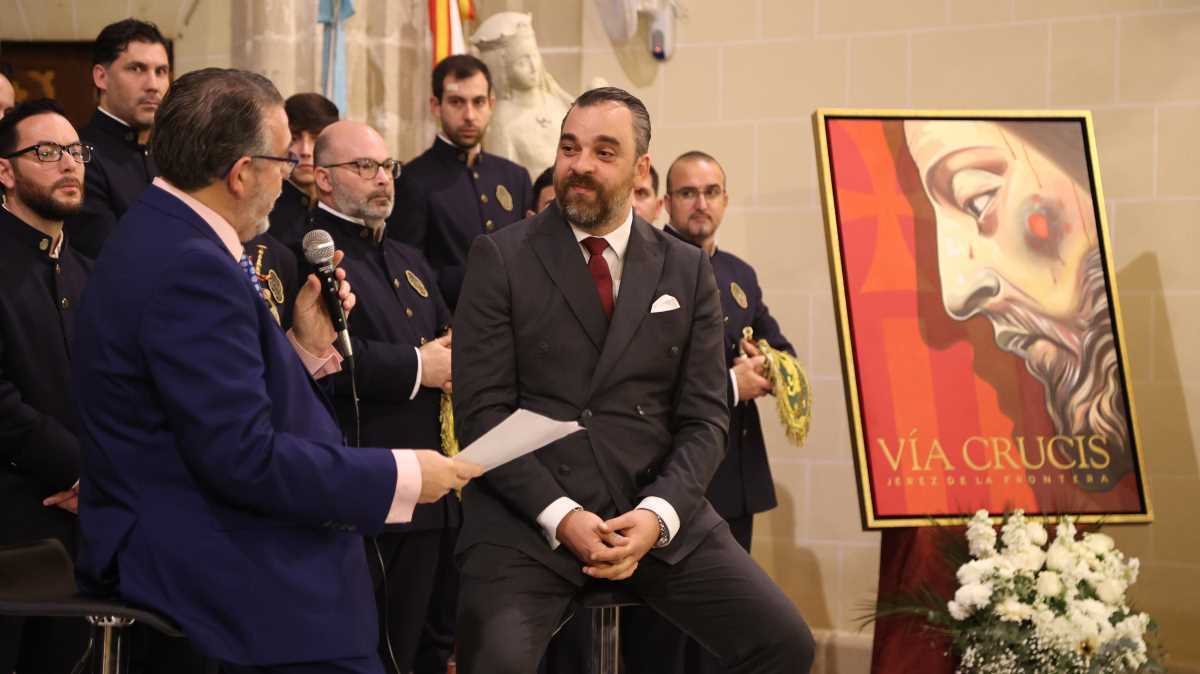 Presentación del cartel del Vía-Crucis de Jerez 2024 | Cristo García