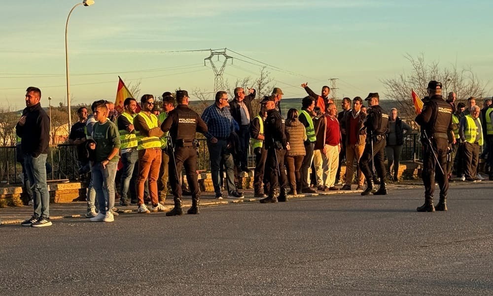 Protestas de agricultores en Córdoba