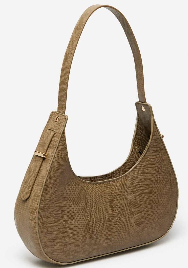 Bolso baguette cocco de Cortefiel