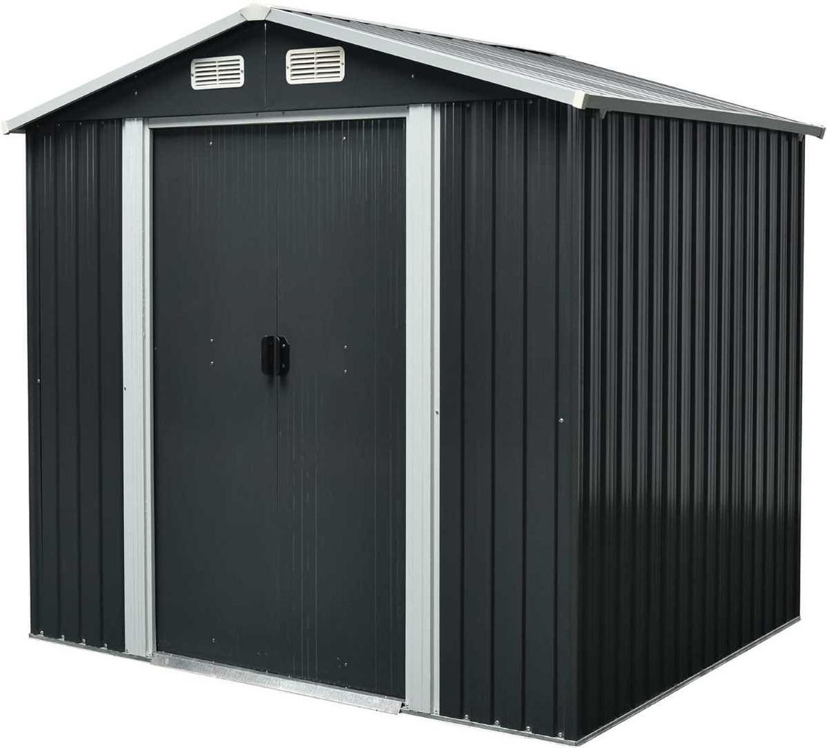 Caseta de Metal 206x236x196 cm y 4,15 m²